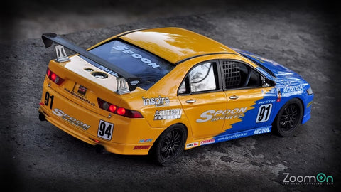 ズームオン Z048 1/24 C-West GTウイング アルミニウム II