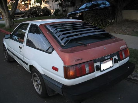 ズームオン Z064 1/24 AE86 リアウインドールーバー