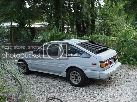 ズームオン Z064 1/24 AE86 リアウインドールーバー