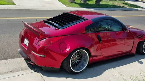ズームオン Z067 1/24 350Z リアウインドールーバー