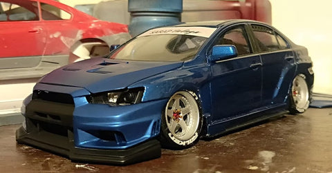 ズームオン Z073 1/24 EVO X バリス フロントバンパー
