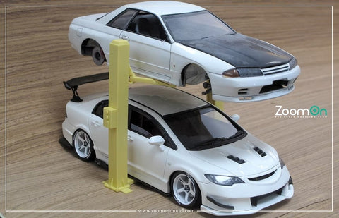 ズームオン Z083 1/24 2ポストカーリフト