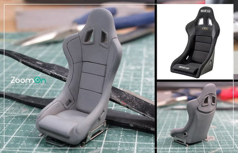 ズームオン Z084 1/24 スパルコ REV ll バケットシート