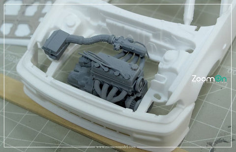 ズームオン Z092 1/24 ホンダ D16 エンジン