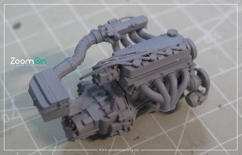 ズームオン Z092 1/24 ホンダ D16 エンジン