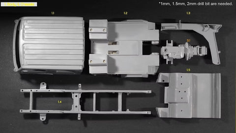 ズームオン Z108 1/24 いすゞ NPR Tow トラック