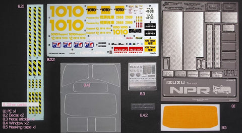 ズームオン Z108 1/24 いすゞ NPR Tow トラック