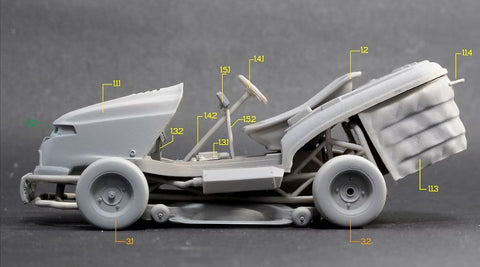 ズームオン Z113 1/24 ホンダ ミーンモワーV2