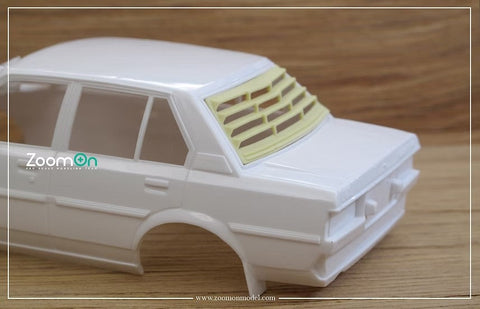 ズームオン Z124 1/24 トヨタ カローラ E70 ウインドウルーバー
