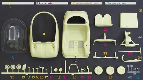 ズームオン z137 1/24 ピール・トライデント 1965’