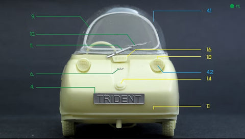 ズームオン z137 1/24 ピール・トライデント 1965’