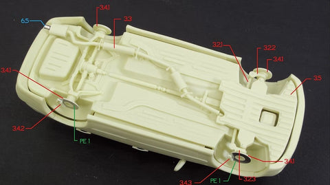 ズームオン Z142 1/24 トヨタ アルテッツァジータ フルレジンキット