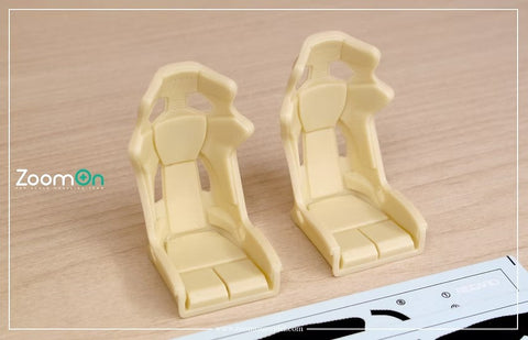 ズームオン Z166 1/24 レカロ RMS バケットシート