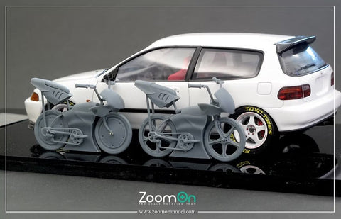 ズームオン Z188 1/12 リトル バレット バイシクル (Set B クローズドホイール)