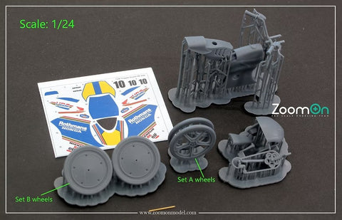 ズームオン Z188 1/24 リトル バレット バイシクル (Set B クローズドホイール)
