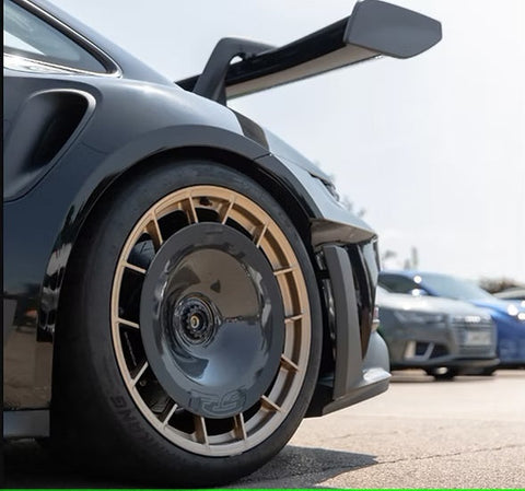 ズームオン Z195 1/24 エアロ ディスク ホイール カバー（ 2パーツ）（ZR135 ポルシェ 992 GT3 RS リムセット用）