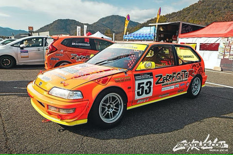 ズームオン Z197 1/24 ゼロファイターシビック EF9 パーツセット デカール付き