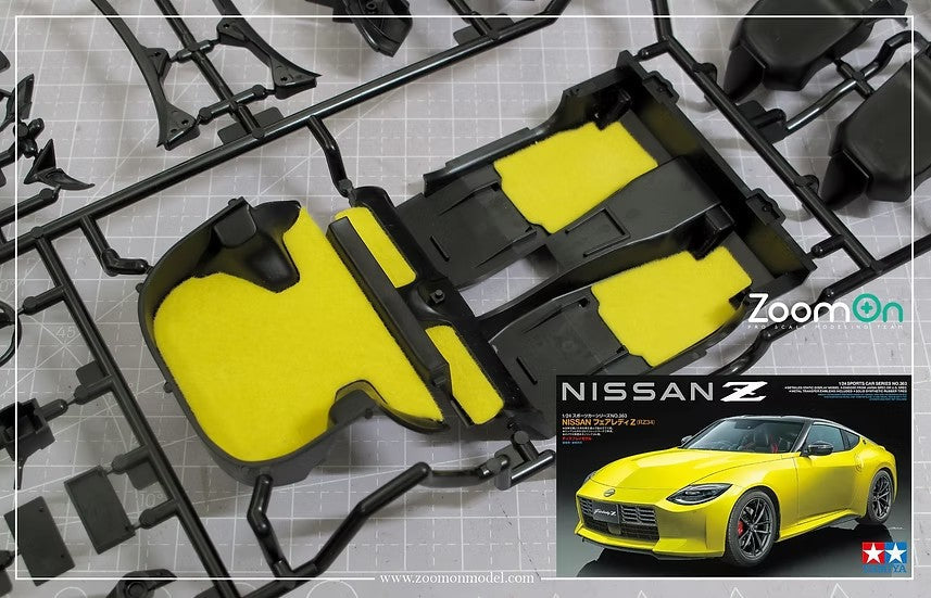 ズームオン ZC017 1/24 カーペットセット - 日産 フェアレディ Z (RZ34