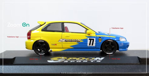 ズームオン ZD044 1/64 タイヤデカール (2枚)