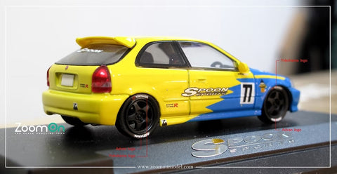 ズームオン ZD044 1/64 タイヤデカール (2枚)