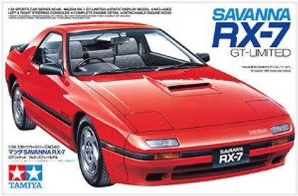 ズームオン ZD050 1/24 ウインドー・ライト 塗装マスキング- マツダRX-7 FC