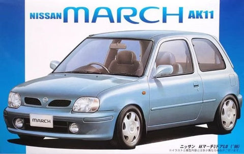 ズームオン ZD067 1/24 ウインドー・ライト 塗装マスキング- ニッサン マーチ