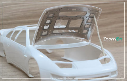 ズームオン ZD079 1/24 ニッサン フェアレディ 300ZX ボンネットフード ストラクチャー