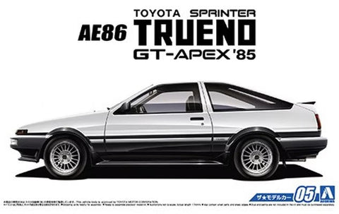 ズームオン ZD090 1/24 ウインドー・ライト 塗装マスキング- トヨタ AE86