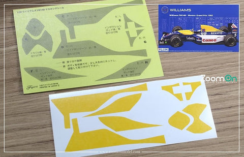 ズームオン ZD158 1/20 パターンマスク - ウイリアムズ FW14B