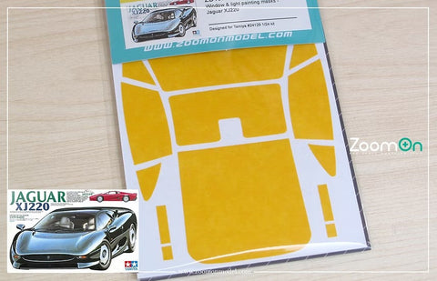 ズームオン ZD197 1/24 ジャガー XJ220 ウインドウマスク(タミヤ用)