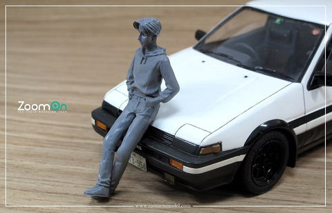 ズームオン ZF001 1/24 藤原拓海 (Fujiwara Takumi) フィギュア