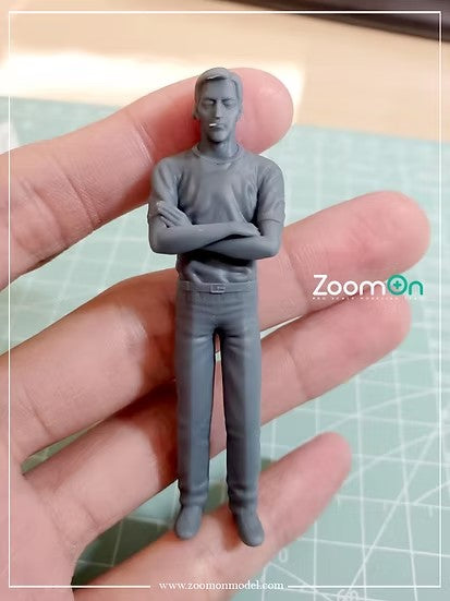 ズームオン ZF003 1/24 藤原文太 (Fujiwara Bunta) フィギュア
