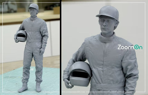 ズームオン ZF006-20M 1/20 アイルトン セナ フィギュア (A)マルボロ