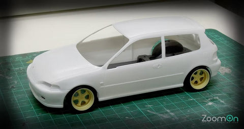 ズームオン ZR013 1/24 13-15インチ ストレッチタイヤ セット