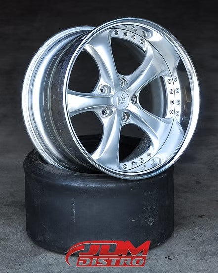 ズームオン ZR015 1/24 16インチ ワークス vs-kf ホイールセット