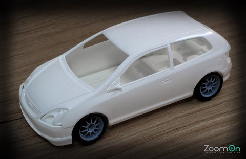 ズームオン ZR027 1/24 17インチ エンケイ ES ターマック レーシングホイールセット