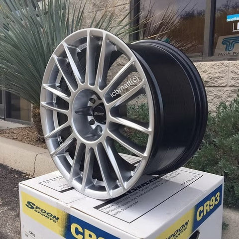 ズームオン ZR029 1/24 17インチ スプーン CR93 ホイールセット