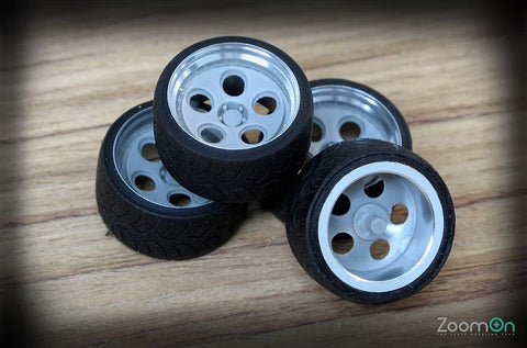 ズームオン ZR030 1/24 18インチ Rotiform DIA ホイールセット