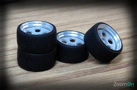 ズームオン ZR030 1/24 18インチ Rotiform DIA ホイールセット