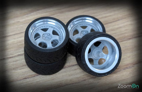 ズームオン ZR032 1/24 18インチ ワーク マイスター s1 ホイールセット