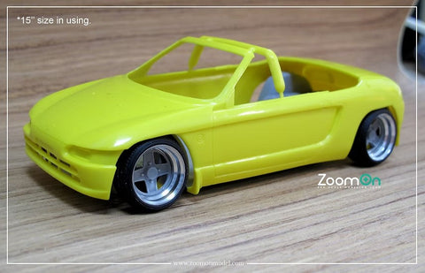 ズームオン ZR041 1/24 16インチ SSR MK2 ホイールセット