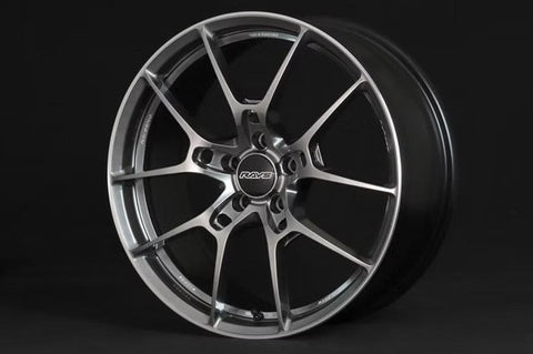 ズームオン ZR049 1/24 19インチ レイズ ボルク レーシングG025 ホイールセット