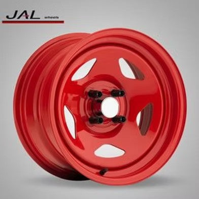 ズームオン ZR061 1/24 18インチ 星形 スチール ホイールセット