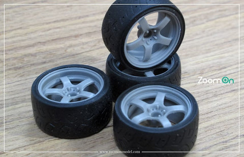 ズームオン ZR067 1/24 17インチ プロドライブ GC-05N ホイールセット