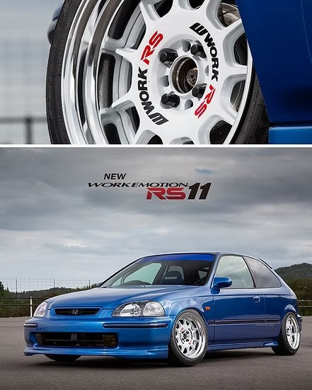 ズームオン ZR072 1/24 16インチ ワーク エモーション RS11 ホイールセット