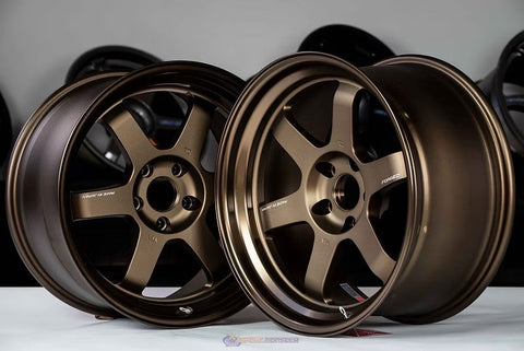 ズームオン ZR087 1/24 19インチ レイズ TE37V Mark II ホイールセット