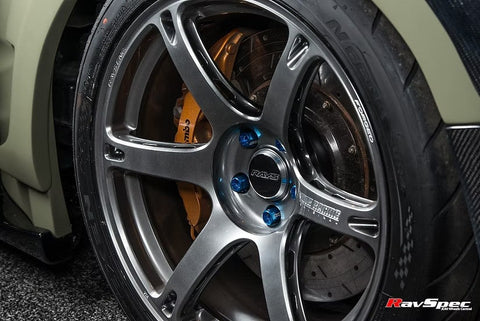 ズームオン ZR089 1/24 19インチ レイズ TE037 ホイールセット