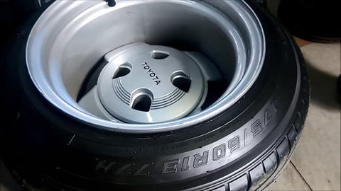 ズームオン ZR097 1/24 15インチ AE86 OEM カスタム ホイールセット