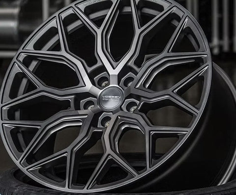 ズームオン ZR102 1/24 16インチ Vossen HF-2 ホイールセット