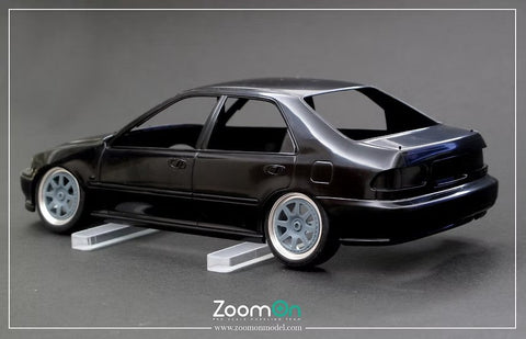 ズームオン ZR124 1/24 18インチ エンケイ JTCC シビック ホイールセット (タイヤ無し)